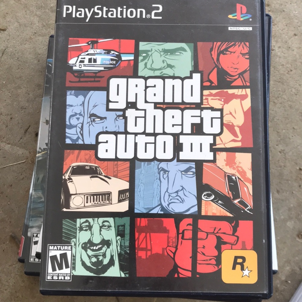 Grand Theft Auto III GTA 3 PS2